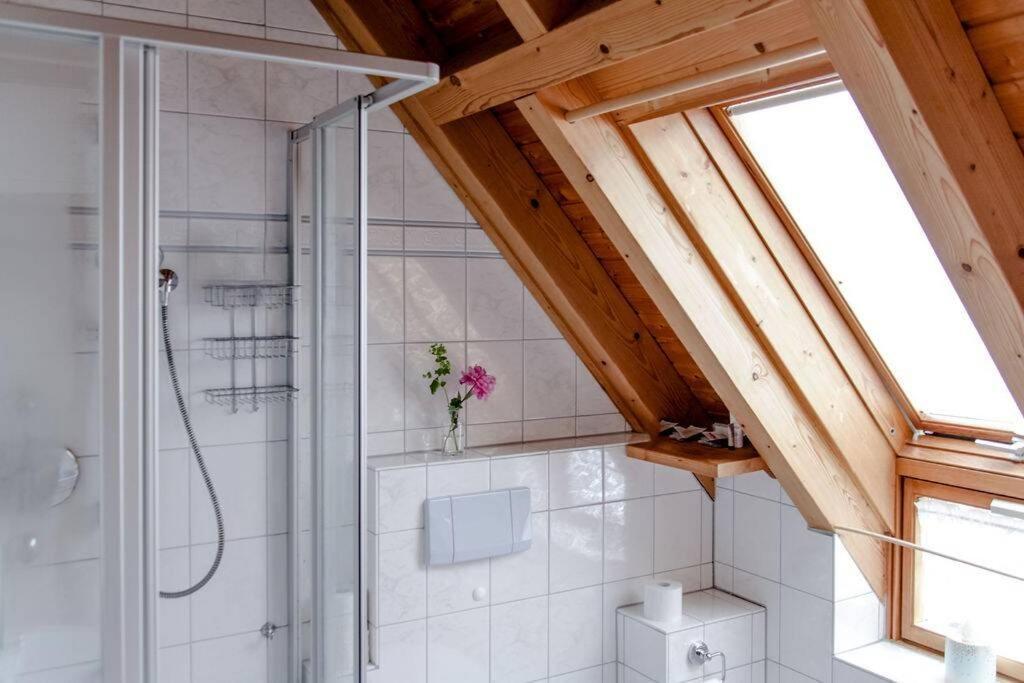 4-Zimmer-Ferienwohnung Waldbluemle Dobel Exteriör bild