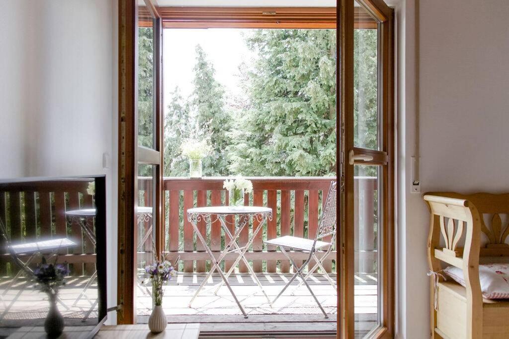 4-Zimmer-Ferienwohnung Waldbluemle Dobel Exteriör bild