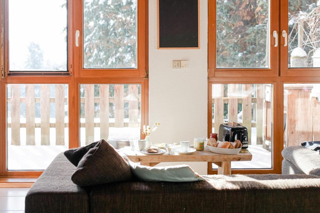 4-Zimmer-Ferienwohnung Waldbluemle Dobel Exteriör bild