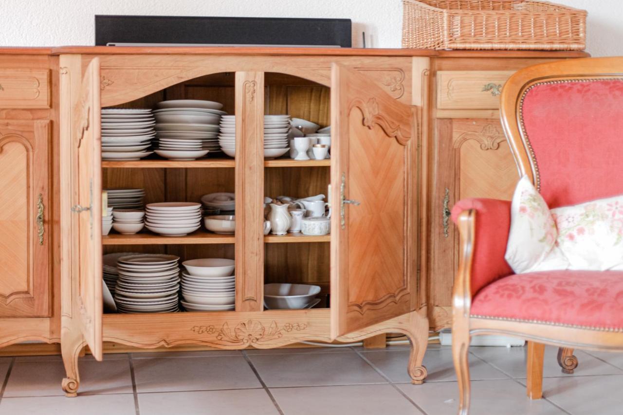 4-Zimmer-Ferienwohnung Waldbluemle Dobel Exteriör bild